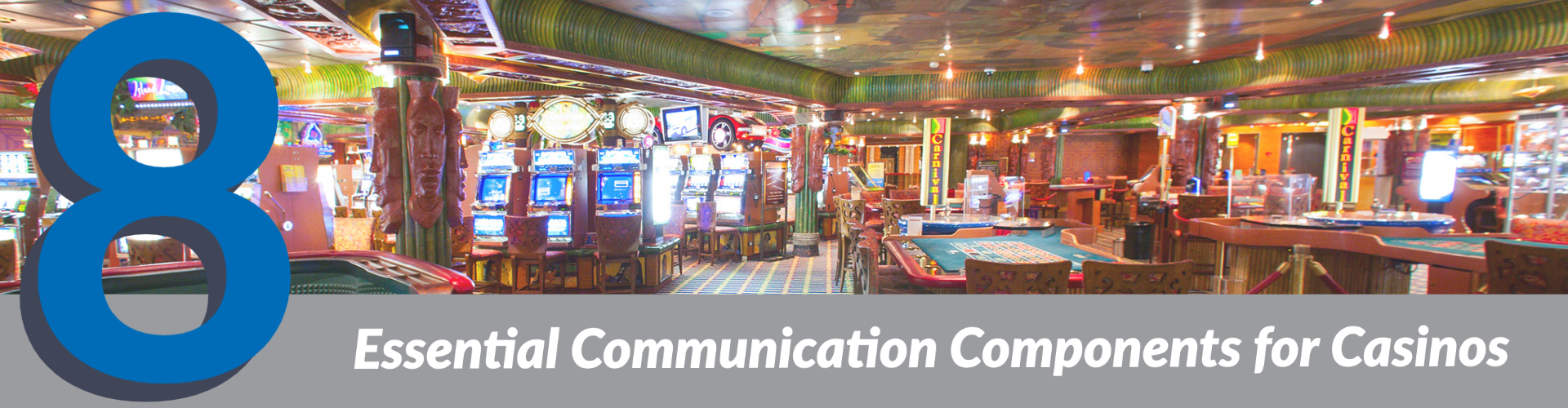 AtlasIED 8 Essential Communication Components for Casinos